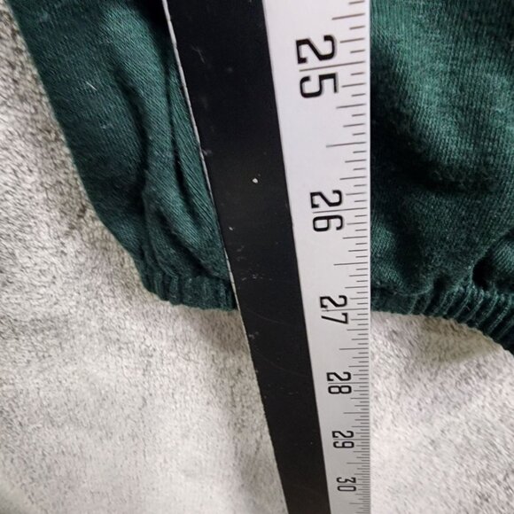 Womens Green Pretty Garden Drawstring Waist Jumpsuit V Neck Faux Wrap Size XL - Picture 7 of 9